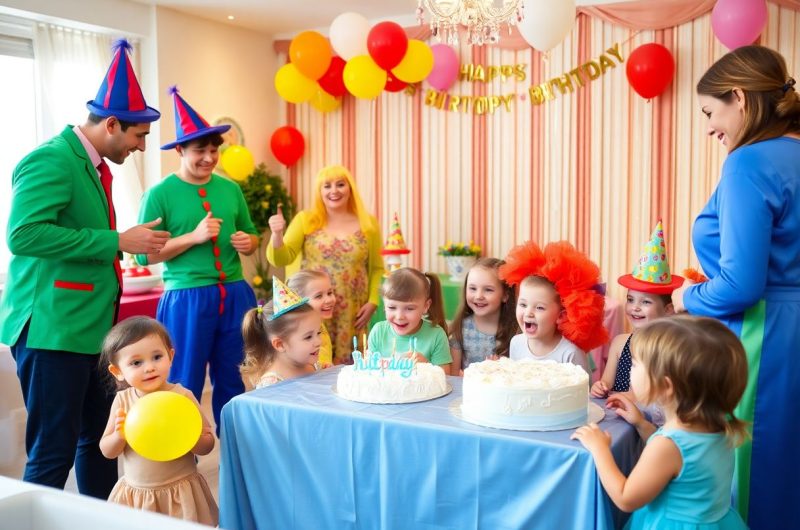 Anniversaire pour enfant : comment choisir votre équipe de professionnels