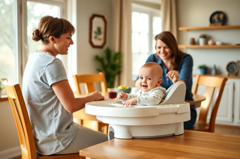 Chaise haute pour bébé, quelle est son importance ?
