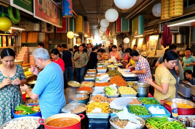 La diversité de la cuisine Vietnamienne : plats typiques, aliments boissons local.