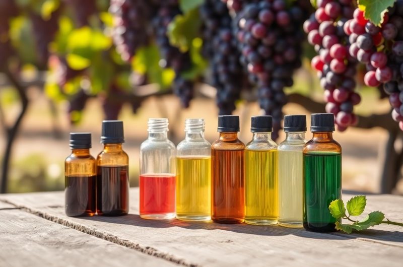 Les huiles essentielles de vin, des produits 100% naturels